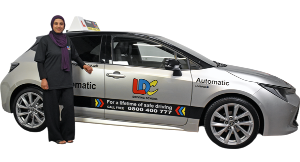 Rabina Khan Driving Lessons Rabina Khan Driving Lesson Vehicle