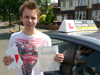 Ben W (20) - Leighton Buzzard's Driving Test Pass Testimonial