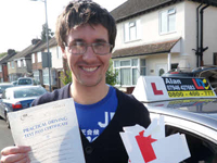 Gareth P (33) - St Albans's Driving Test Pass Testimonial