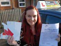 Sarah N (22) - Leighton Buzzard's Driving Test Pass Testimonial
