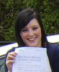 Tiffaini Sabin-Webb's Driving Test Pass Testimonial