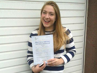 Caragh Gallagher's Driving Test Pass Testimonial