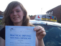 Natasha's Driving Test Pass Testimonial