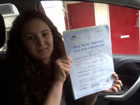 Nadia Abououf's Driving Test Pass Testimonial