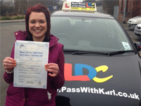 Emma Gellen's Driving Test Pass Testimonial