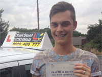 Jordan Farmer's Driving Test Pass Testimonial