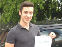 Oliver Dickinson's Driving Test Pass Testimonial