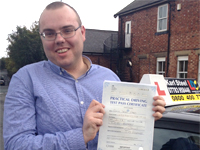 Philip Ward's Driving Test Pass Testimonial