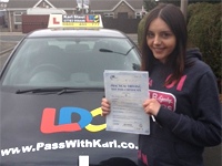 Sasha Wyatt's Driving Test Pass Testimonial