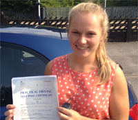 Sophie Astle's Driving Test Pass Testimonial
