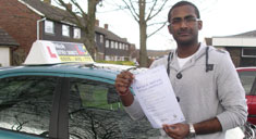 Gee Logeswaren's Driving Test Pass Testimonial