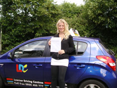 Line Rasmussen's Driving Test Pass Testimonial
