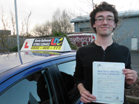 James's Driving Test Pass Testimonial