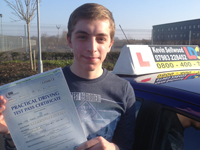 Jamie Pryse's Driving Test Pass Testimonial