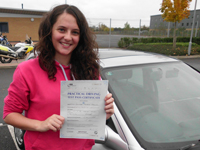Rachael's Driving Test Pass Testimonial