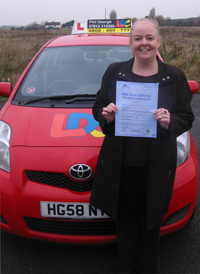 Linda Gartland's Driving Test Pass Testimonial
