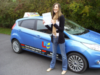 Amy Lamb from Chellaston's Driving Test Pass Testimonial