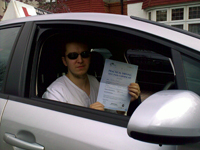 Patrick Brock, Sutton's Driving Test Pass Testimonial