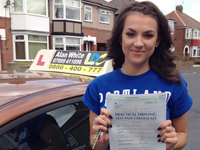 Evie's Driving Test Pass Testimonial