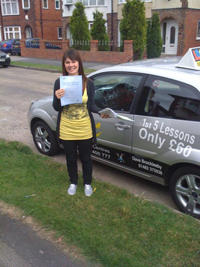 Stephanie Hickman's Driving Test Pass Testimonial