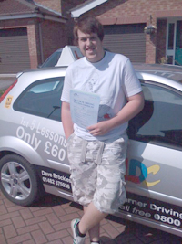 Thomas Howe's Driving Test Pass Testimonial