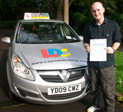 Gareth Maude's Driving Test Pass Testimonial