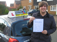 Gary Parkes's Driving Test Pass Testimonial