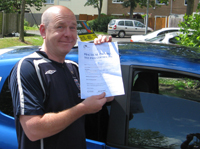 Keith Richards 's Driving Test Pass Testimonial