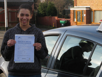 Viv Darlington 's Driving Test Pass Testimonial