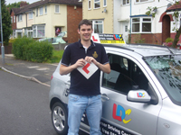 Richard Kerrigan - West Heath's Driving Test Pass Testimonial