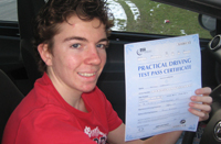 George from Northampton's Driving Test Pass Testimonial