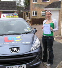 Trudi from Towcester's Driving Test Pass Testimonial