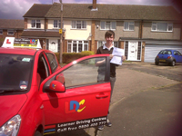 Daniel Nye's Driving Test Pass Testimonial
