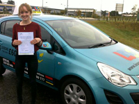 Miss Imogen Huzel's Driving Test Pass Testimonial