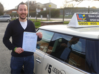 CHRIS from Hereford's Driving Test Pass Testimonial