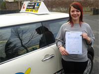HARLEY from Ross on Wye's Driving Test Pass Testimonial