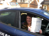 Stacy McGarragle's Driving Test Pass Testimonial