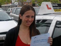 Tess's Driving Test Pass Testimonial