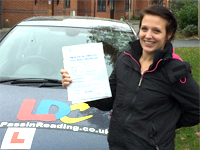 Beckie Johnson's Driving Test Pass Testimonial