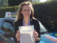 Francesca Kennard-Kettle's Driving Test Pass Testimonial