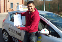 Amin Rehman's Driving Test Pass Testimonial