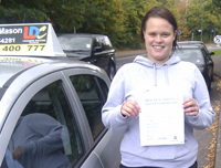 Antonia's Driving Test Pass Testimonial