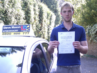 Philip Ashton's Driving Test Pass Testimonial