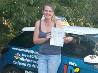 Gillian Lewis from Deal's Driving Test Pass Testimonial