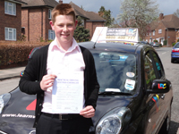 Joe Beavis's Driving Test Pass Testimonial