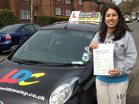 Priyanka Parekh's Driving Test Pass Testimonial