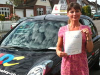 Silvia Postill's Driving Test Pass Testimonial