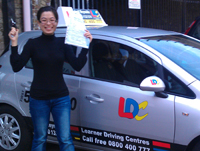Ciew Bing Ha's Driving Test Pass Testimonial