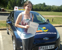 April's Driving Test Pass Testimonial