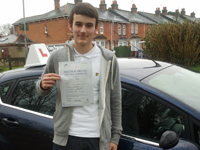 Callum's Driving Test Pass Testimonial